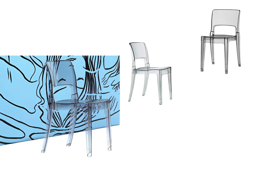 Sedie Modello Isy in policarbonato