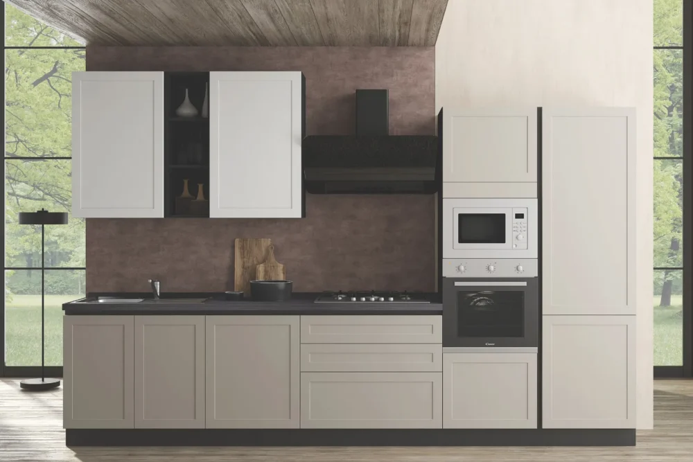 Cucina Frame Cashmire Personalizzabile