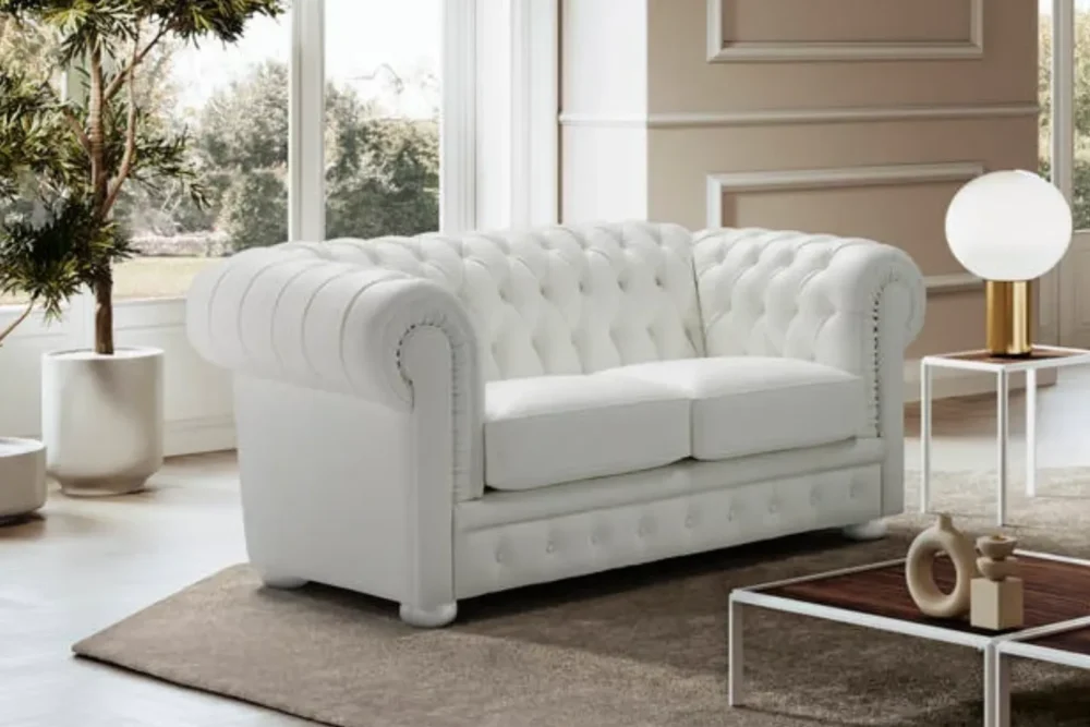 Divano due posti Sissy Vera Pelle spessorata