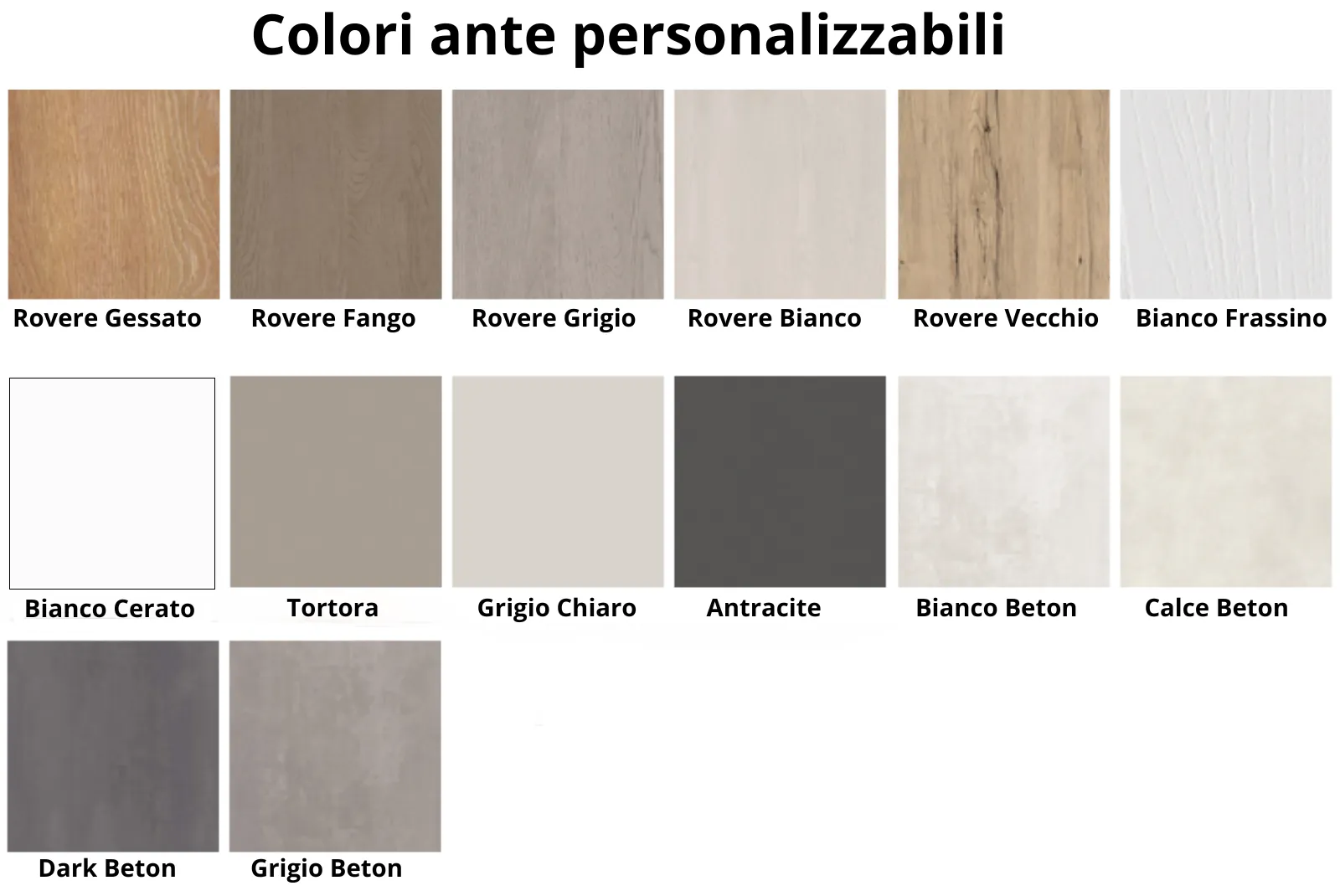 Colori ante cucina promo Clover