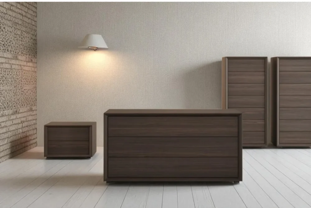 Gruppo Comò e Comodini Madrid Personalizzabile