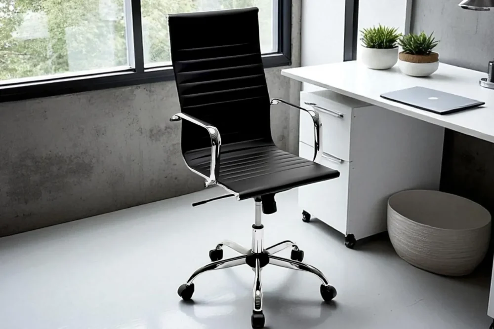 Poltrona modello Zeno Nera