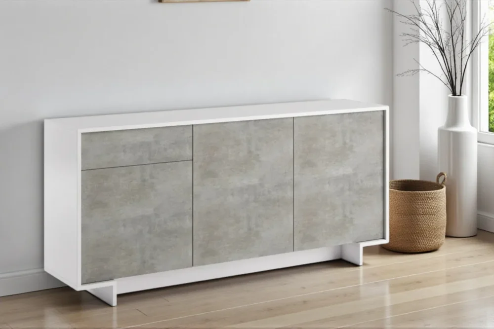 Madia Fiona Cemento 3ante e cassetto