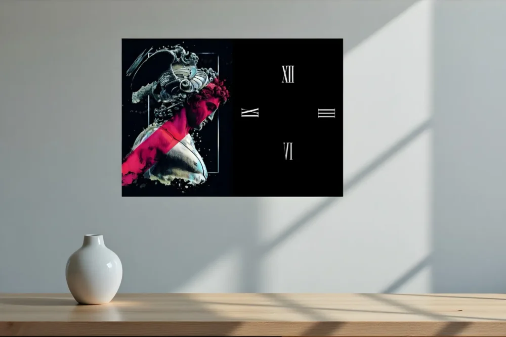 Orologio David Plus - Stampa in vetro temp