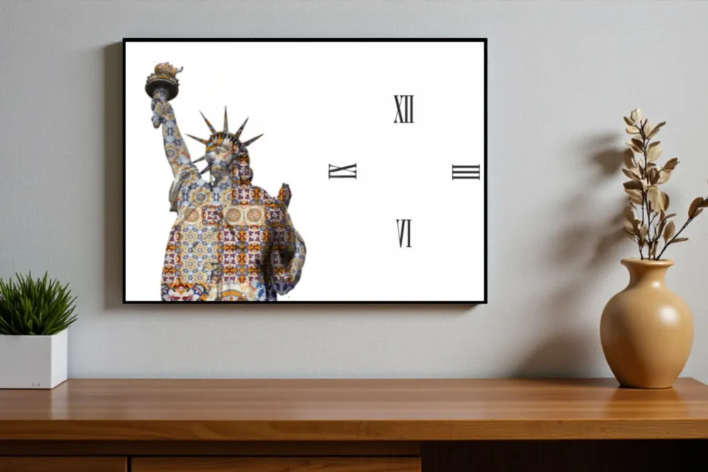 Orologio Quadro Liberty