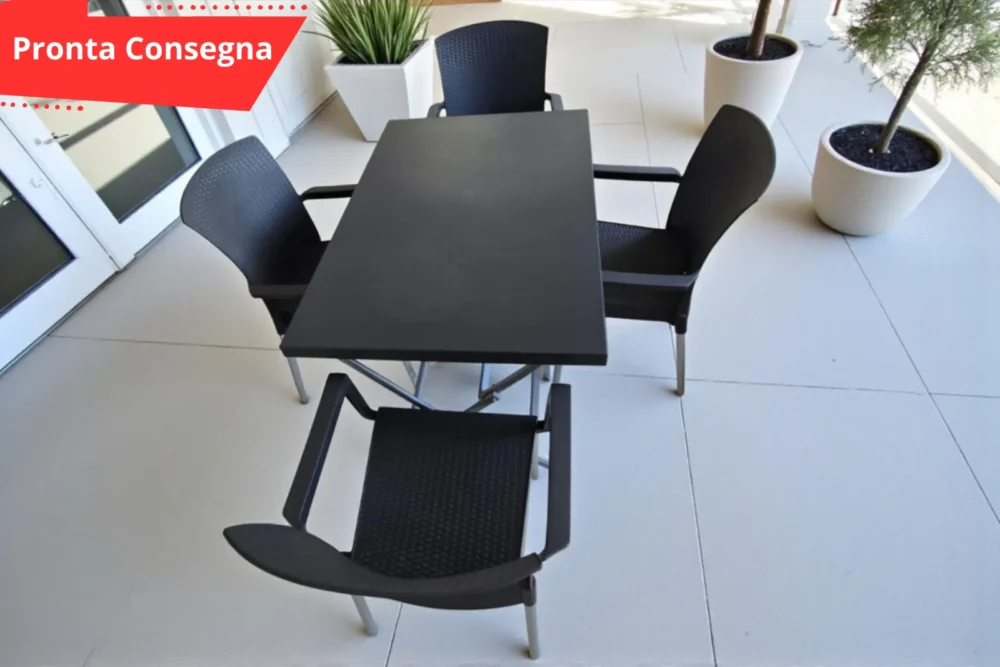 Tavolo + 4 Sedie Ineo Grosfillex