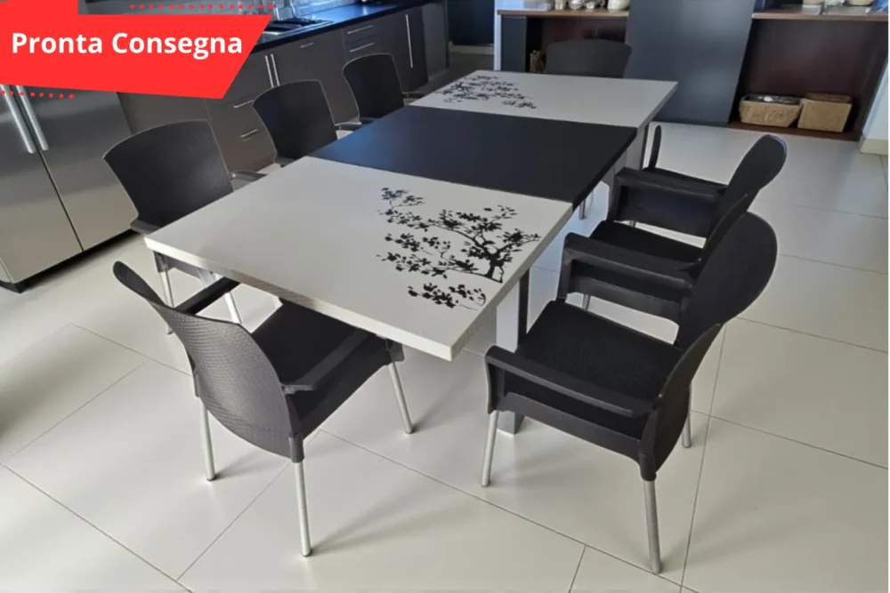 Tavolo + 8 Sedie Matrix Grosfillex
