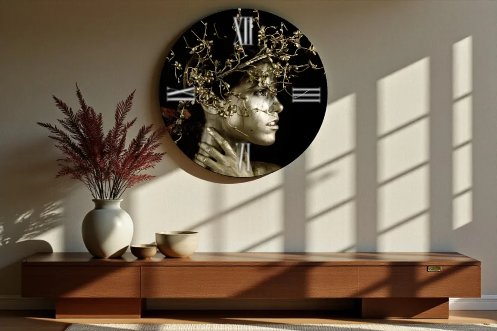 Orologio Tondo Victoria Gold