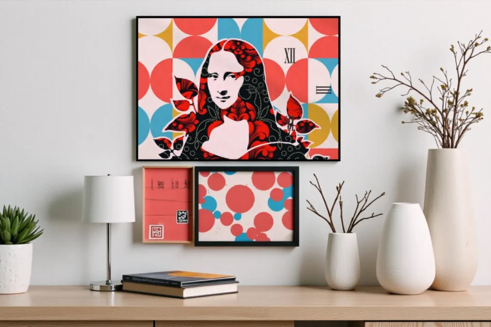 Zoom Orologio Quadro Gioconda