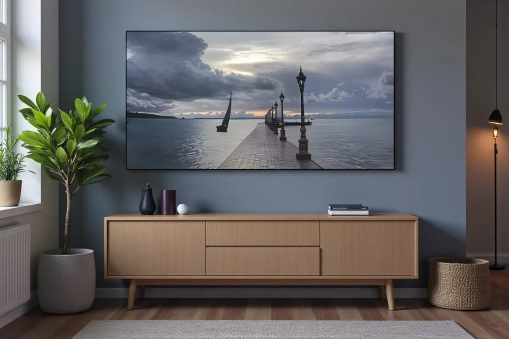 Zoom Quadro Alba sul molo - Stampa