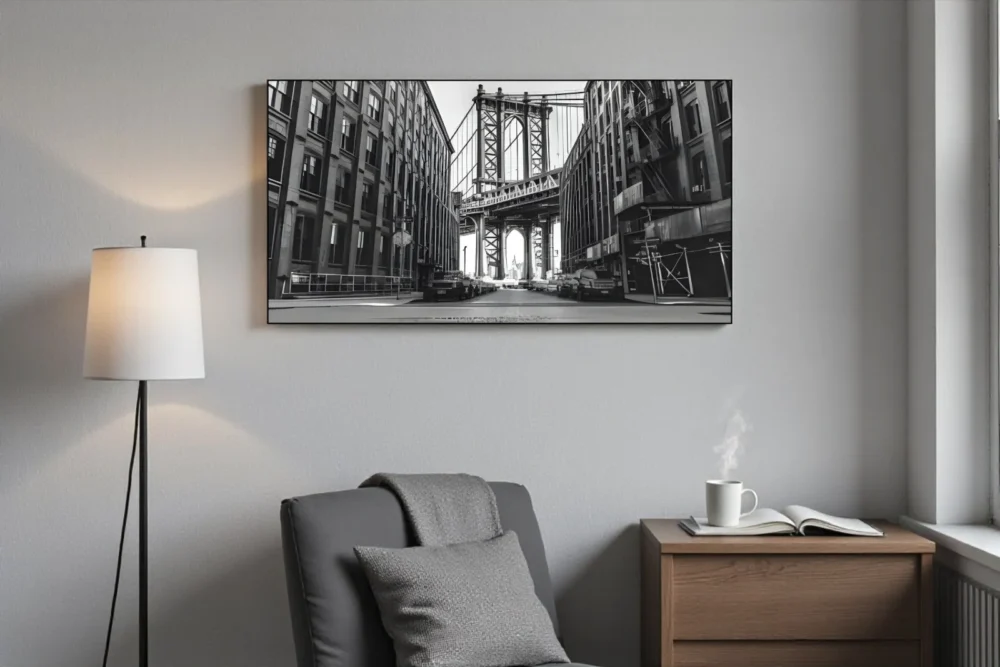 Zoom Quadro Manhattan Bridge - Stampa