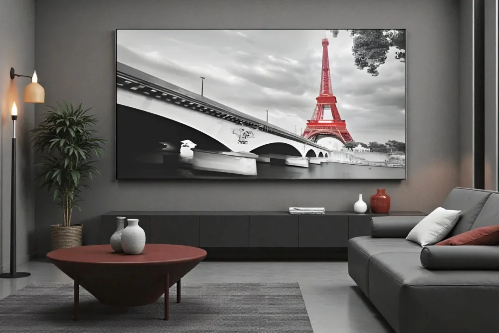 Zoom Quadro Torre Eiffel - Stampa