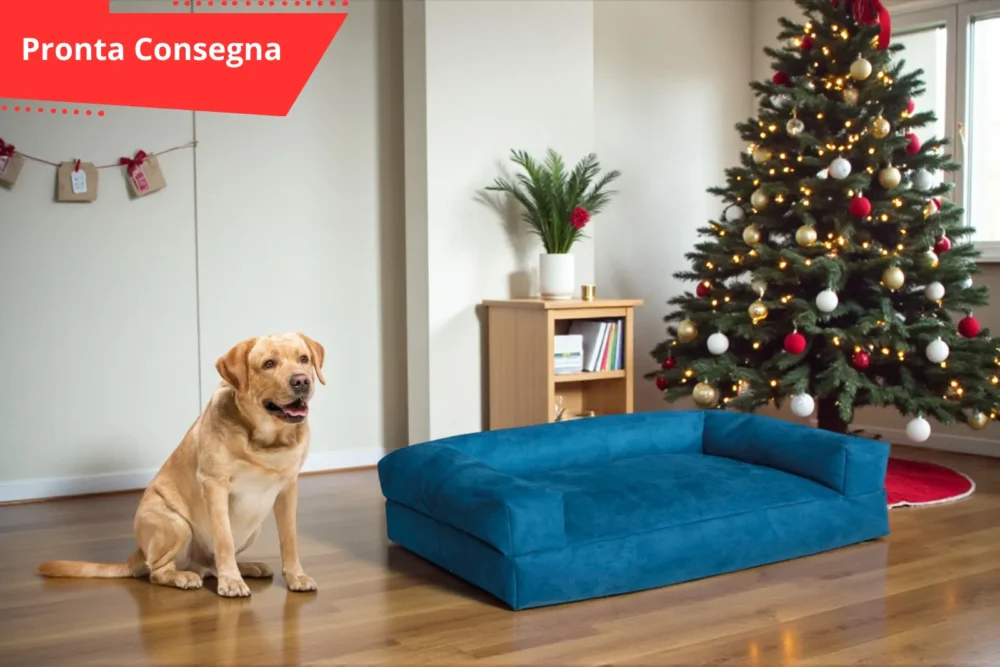 Divanetto Pet per animali - Blu Pronta consegna