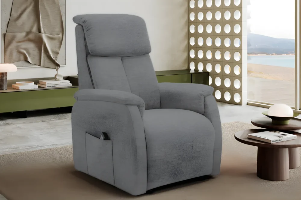 Poltrona Armonia 2motori Vera Pelle Spessorata