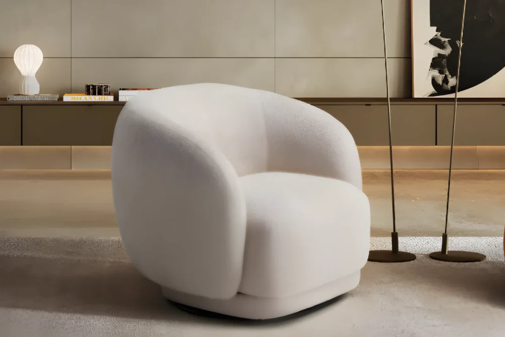 Poltrona modello Liam Vera Pelle Spessorata