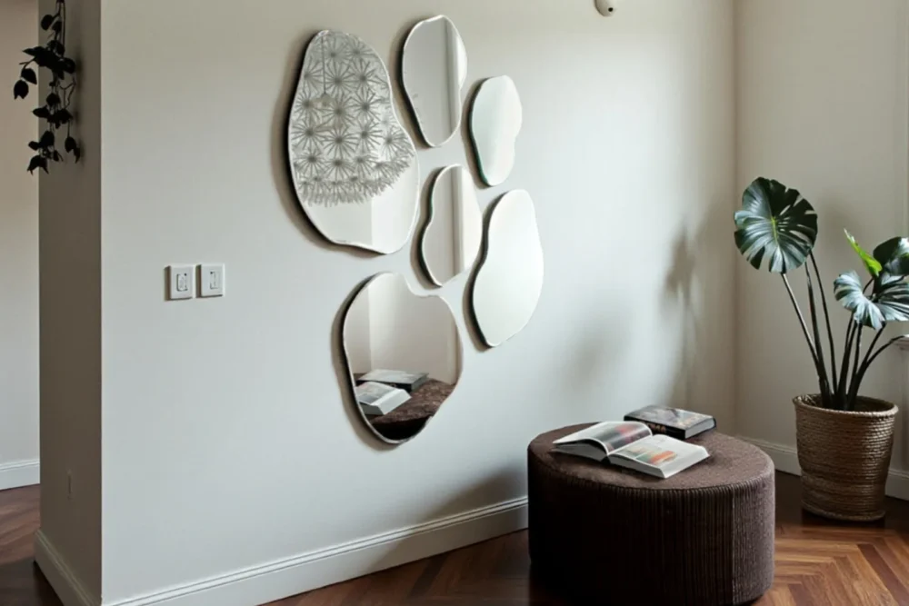 Ingresso Nancy composizione specchio bisellato La Primavera