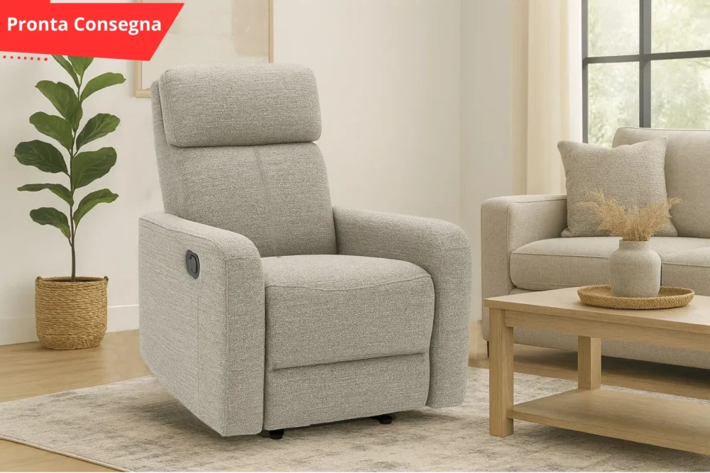 Poltrona 1 posto Recliner Icaro