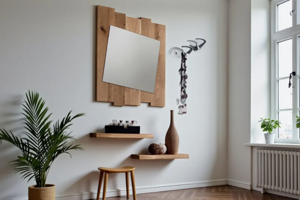 Zom Ingresso Zoe composizione Rovere massiccio