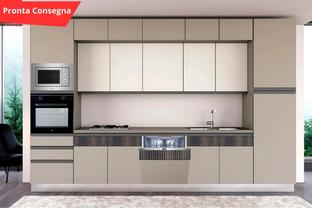 Cucina Sofi 360 Lavastoviglie e Microonde