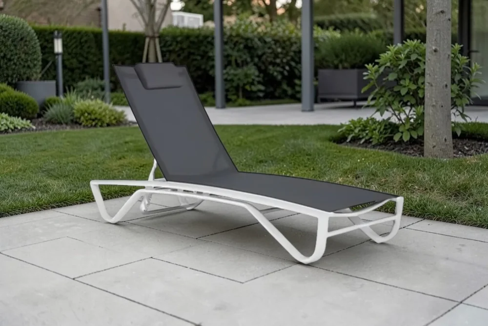 Lettino prendisole Venice reclinabile con cuscino