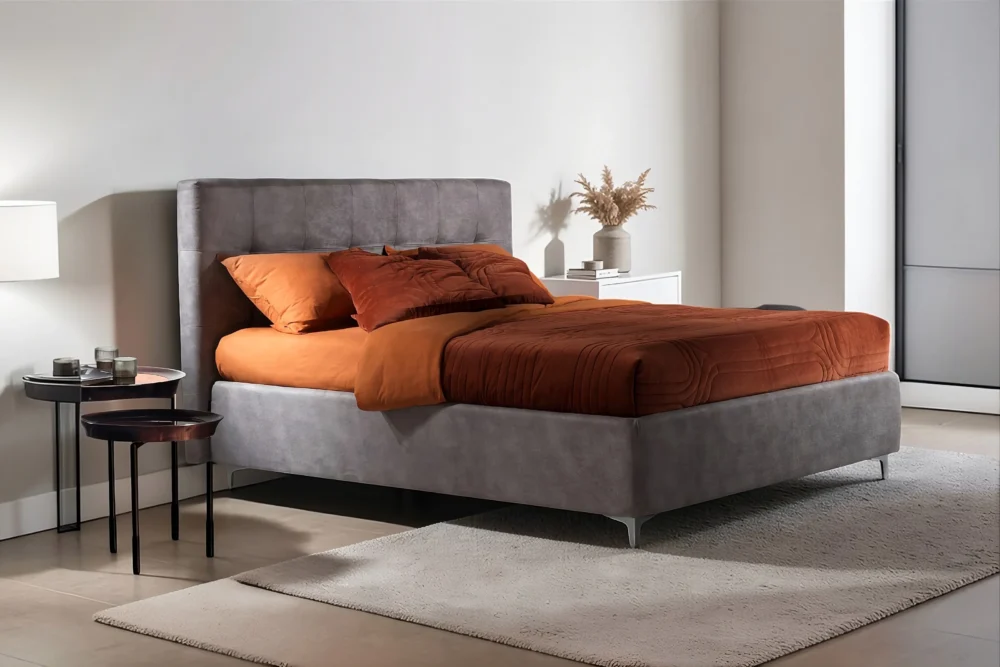 Letto Matrimoniale Domino con contenitore