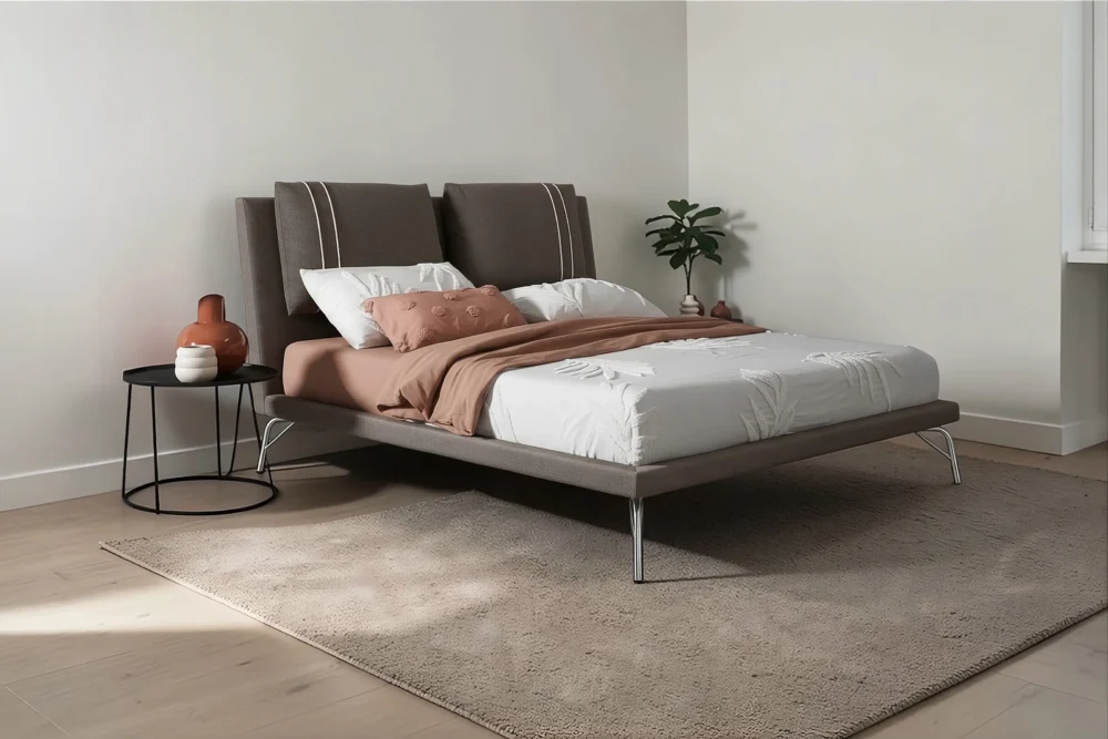 Letto Matrimoniale imbottito Road