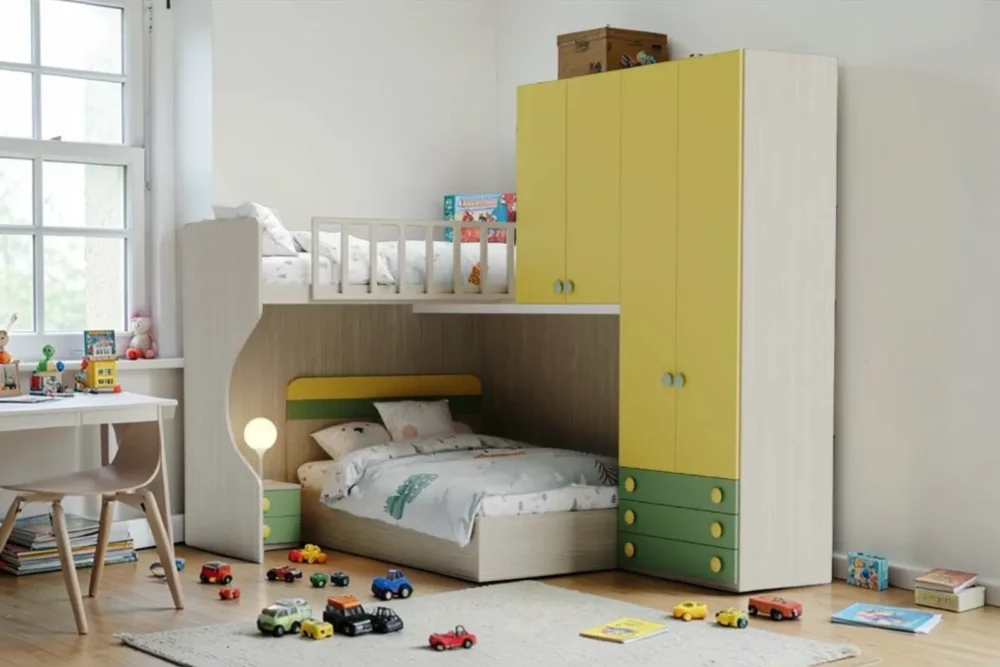 Letto a castello-soppalco Giulia Personalizzabile