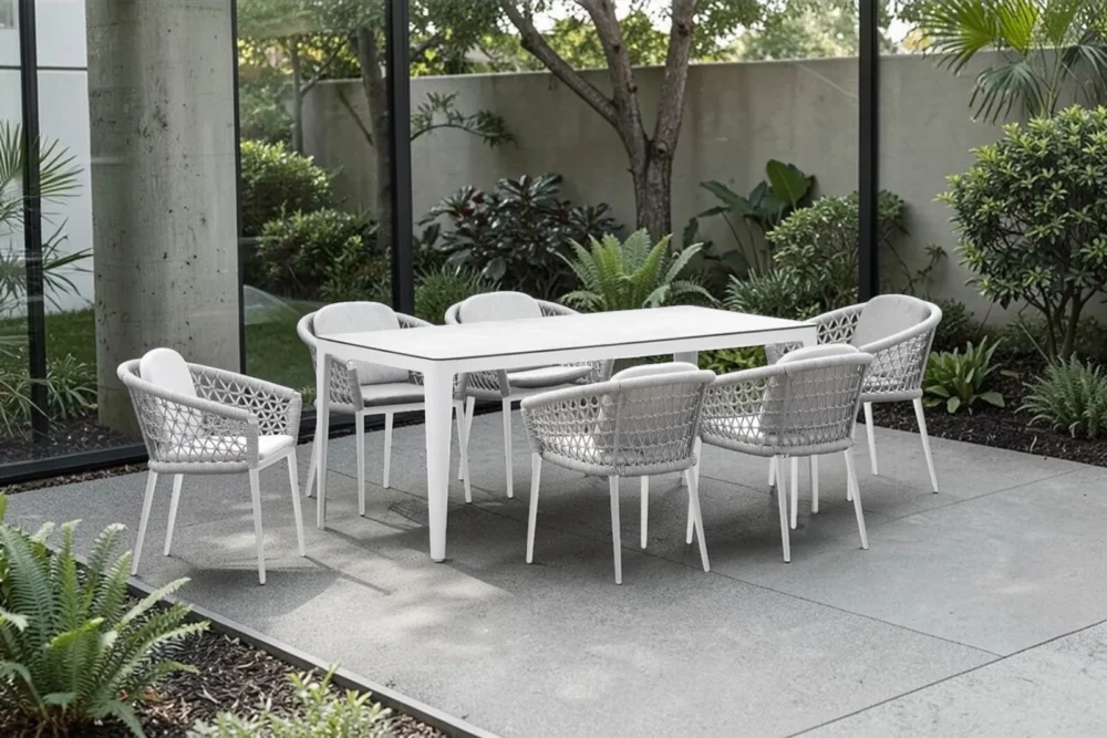 Set tavolo + 6 sedie Venus 180