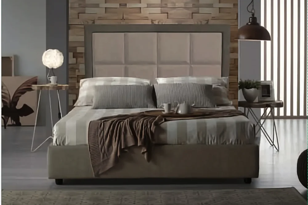 Letto matrimoniale Diamond con contenitore