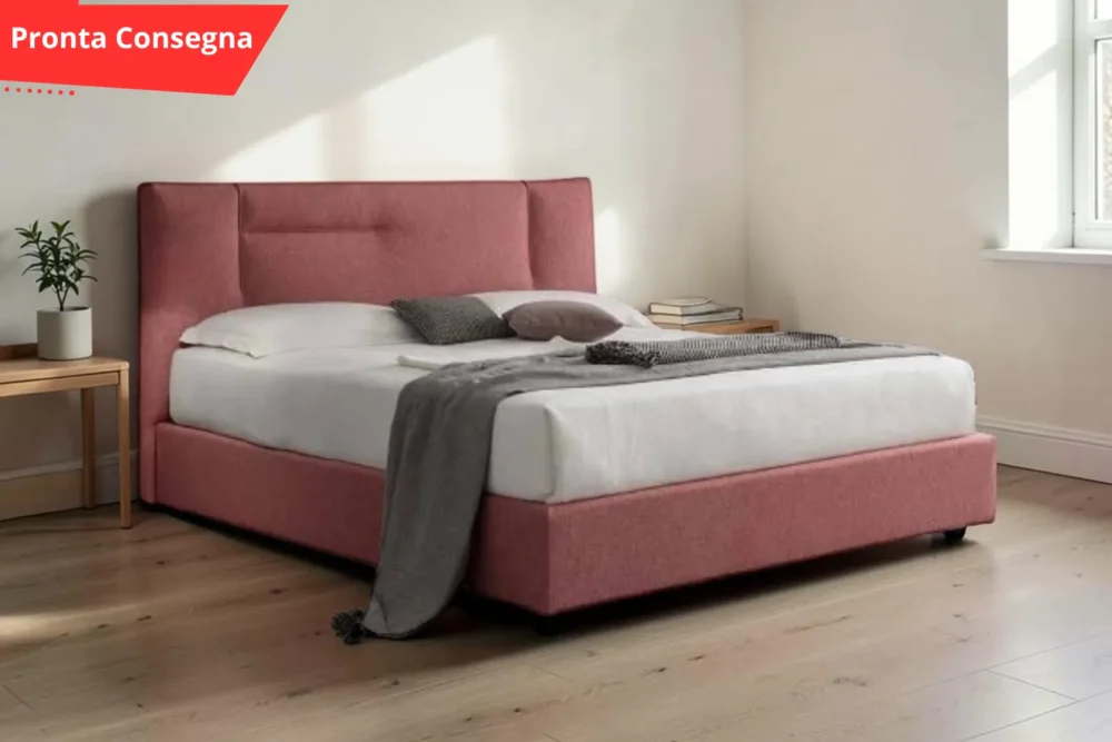 Letto matrimoniale Vega con contenitore Pronta consegna