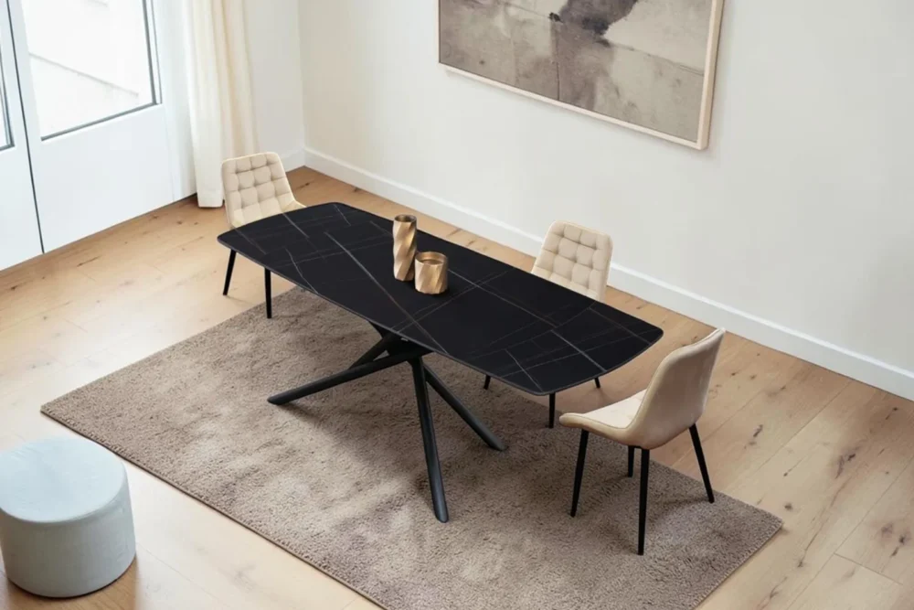 Tavolo allungabile in ceramica Amber da 160 a 240