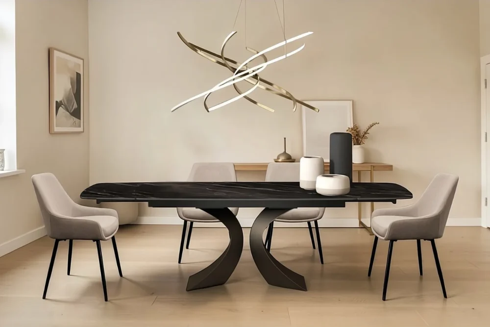 Tavolo allungabile in ceramica Orion da 180 a 260