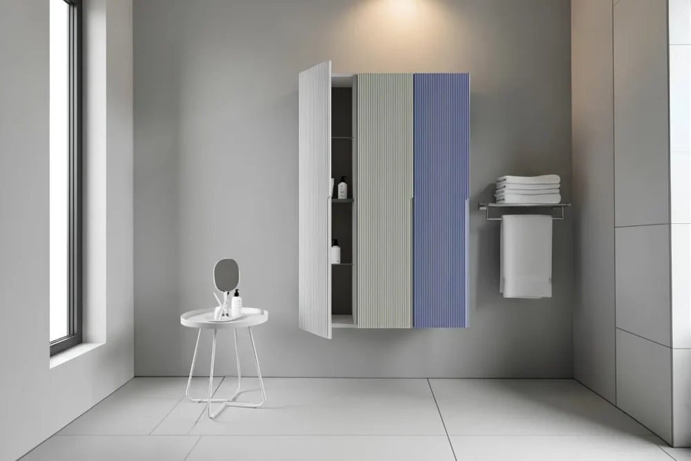 Colonna bagno sospesa Cannettato